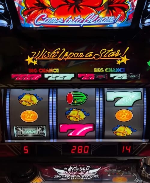 スマホで遊べるスターハナハナ モバイル版プレイ画面